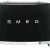 smeg 4-Slot-Toaster TSF03BLEU | Schwarz | Möbel Höffner