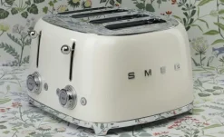 smeg 4-Slot-Toaster TSF03CREU | Creme | Möbel Höffner