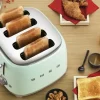 smeg 4-Slot-Toaster TSF03PGEU | Grün, Hellgrün