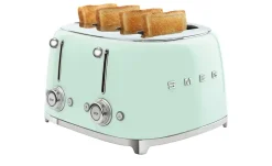 smeg 4-Slot-Toaster TSF03PGEU | Grün, Hellgrün