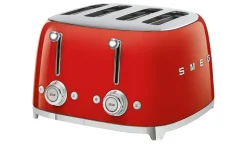 smeg 4-Slot-Toaster TSF03RDEU | Rot | Möbel Höffner