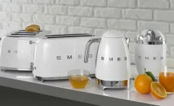 smeg 4-Slot-Toaster TSF03WHEU | Weiß | Möbel Höffner