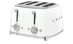 smeg 4-Slot-Toaster TSF03WHEU | Weiß | Möbel Höffner