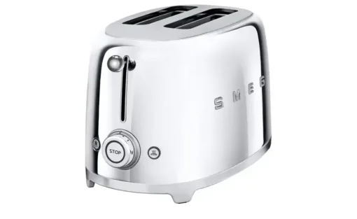 smeg Toaster TSF01SSEU | silberfarben, edelstahlfarben