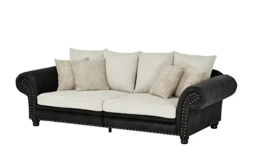 Sofa Charlene | Beige, Schwarz, Creme | Möbel Höffner