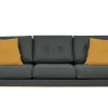 Sofa, 3-sitzig Cristy | Grau, Gelb | Möbel Höffner