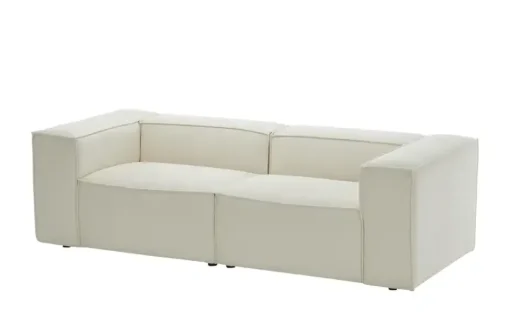 Sofa 2-sitzig Relana | Offwhite, Cordstoff | Höffner
