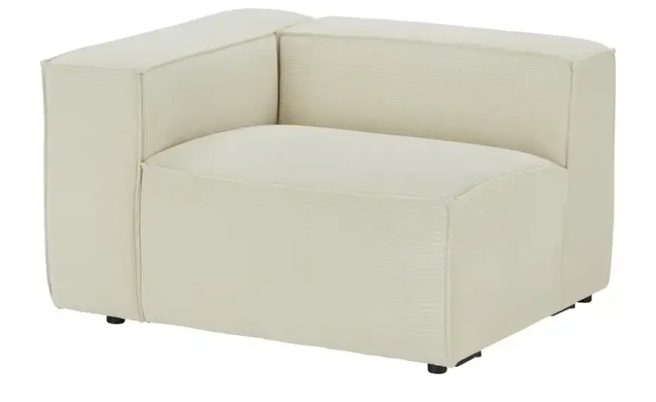 Sofamodul Relana | Beige, mit Armlehne links | Höffner