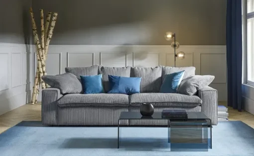 SOHO Big Sofa Kini | Grau | Möbel Höffner