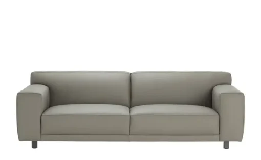 SOHO Big Sofa Trenisha | Dunkelgrau, Standartnaht