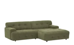 SOHO Ecksofa Bohanna  | rechts, Grün | Möbel Höffner