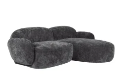 SOHO Ecksofa Bubble | Grau, rechts | Möbel Höffner