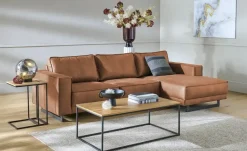 SOHO Ecksofa Sanja | rechts, Cognacbraun | Höffner