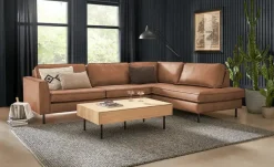 SOHO Ecksofa Skaisa | rechts, Cognacbraun | Höffner