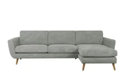 SOHO Ecksofa Smilla  | Grau, rechts | Möbel Höffner