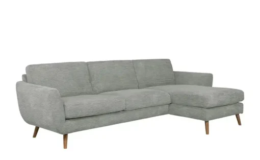 SOHO Ecksofa Smilla  | Grau, rechts | Möbel Höffner