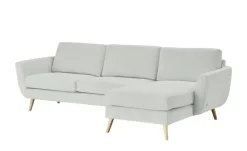 SOHO Ecksofa Smilla  | Silbergrau, rechts | Höffner