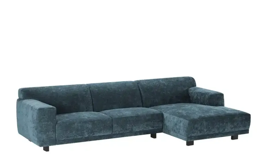 SOHO Ecksofa Trenisha | Petrol, Chenille | Höffner