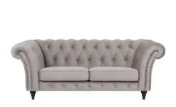 SOHO Einzelsofa Churchill | 2,5, Taupe | Möbel Höffner