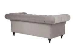 SOHO Einzelsofa Churchill | 2,5, Taupe | Möbel Höffner