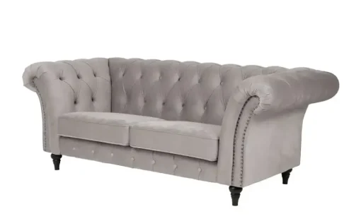 SOHO Einzelsofa Churchill | 2,5, Taupe | Möbel Höffner