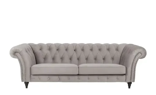 SOHO Einzelsofa Churchill | 3, Taupe | Möbel Höffner