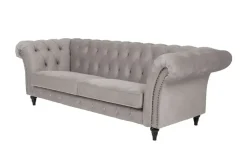 SOHO Einzelsofa Churchill | 3, Taupe | Möbel Höffner