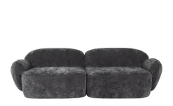 SOHO Sofa 3-sitzig Bubble  | Grau | Möbel Höffner