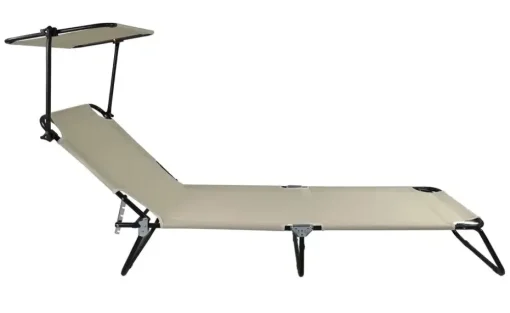 Sonnenliege | Creme, Creme | Möbel Höffner