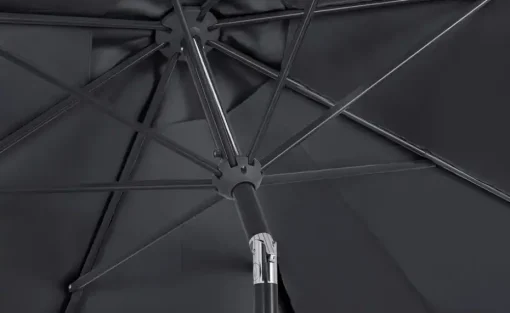 Sonnenschirm  Ø 310 cm Kreta Comfort  | Anthrazit