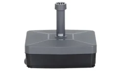 Sonnenschirmständer rollbar Roll Foot | Grau | Höffner