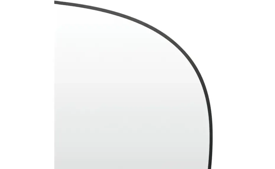 Spiegel 24 x 24 cm | Schwarz | Möbel Höffner