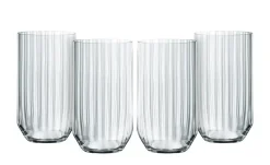 Spiegelau Longdrinkgläser 4er Set Linear | Longdrinkgläser