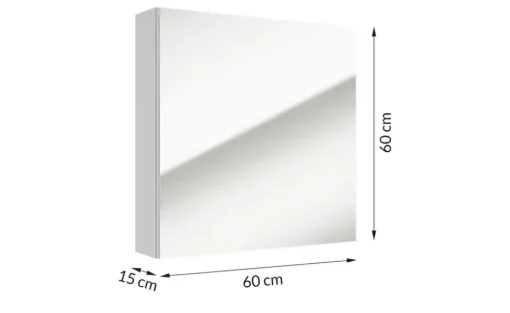 Spiegelschrank Mechower See | 60 cm | Möbel Höffner