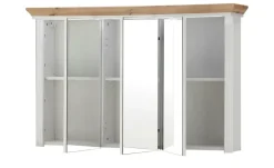 Spiegelschrank 3-türig Varese | Weiß, Eiche (Nachbildung)