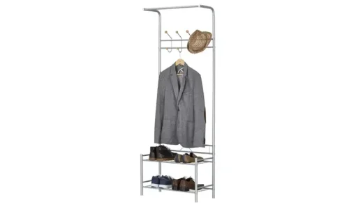 Standgarderobe Wanda | silberfarben | Möbel Höffner