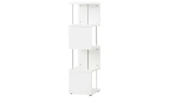 Standregal groß Moiola | 33 cm, Weiß, matt | Höffner