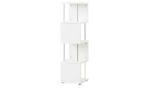 Standregal groß Moiola | 33 cm, Weiß, matt | Höffner