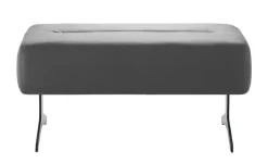 Stressless Hocker aus Leder Stella | Steingrau