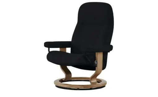 Stressless Relaxsessel mit Hocker Leder Consul L | Classic, L