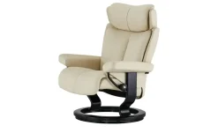 Stressless Relaxsessel mit Hocker Leder Magic M | Classic, M