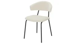 Stuhl Diego | Creme, Cordstoff | Möbel Höffner