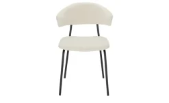 Stuhl Diego | Creme, Cordstoff | Möbel Höffner