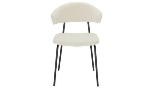 Stuhl Diego | Creme, Cordstoff | Möbel Höffner