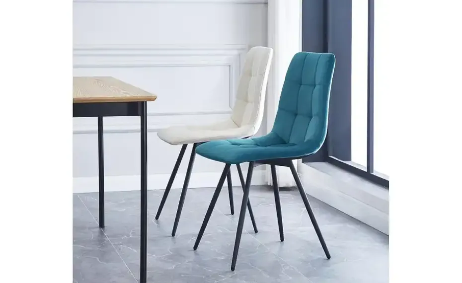 Stuhl 2er-Set Bjorn | Blau | Möbel Höffner