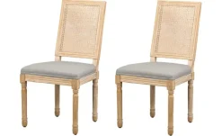 Stuhl 2er-Set Cambridge | Grau | Möbel Höffner