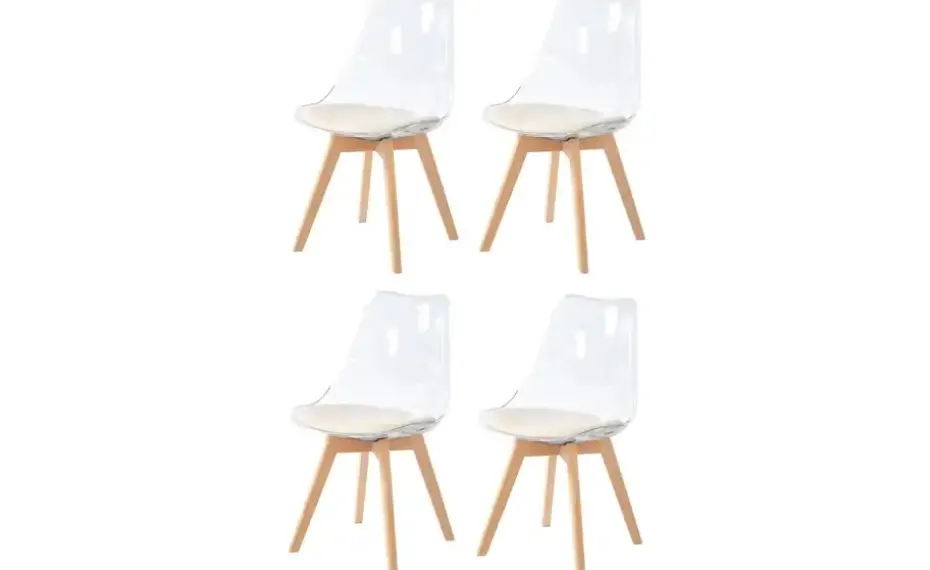 Stuhl 4er-Set Carmen | Beige | Möbel Höffner