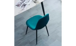 Stuhl 4er-Set Copenhagen | Blau | Möbel Höffner