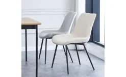 Stuhl 2er-Set Koge | Grau | Möbel Höffner