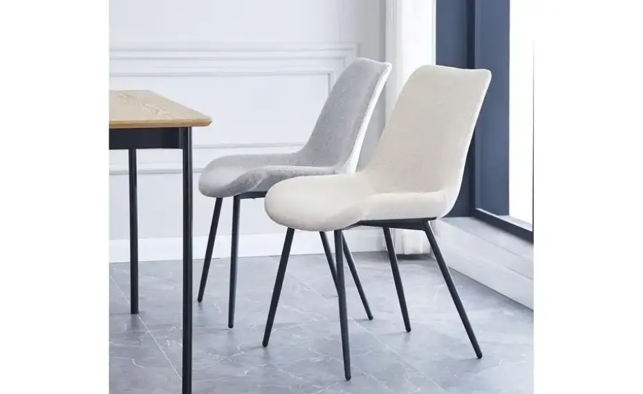 Stuhl 2er-Set Koge | Grau | Möbel Höffner